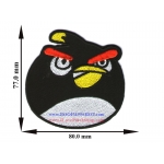 ลาย ANGRY BIRD การ์ตูน เกมส์ ตัวร๊ด ติดเสื้อ กางเกง หมวก กระเป๋า